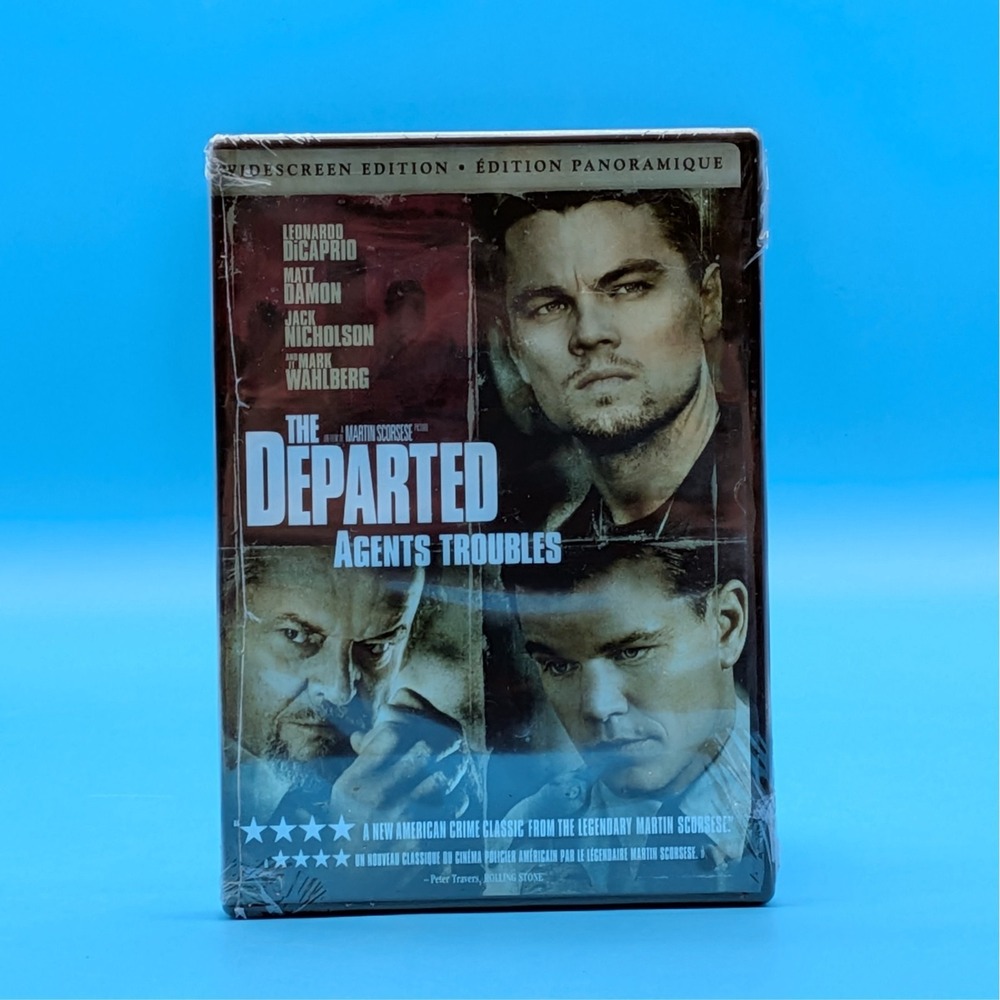 The Departed (2006) DVD – Leonardo DiCaprio – Crime Thriller Sealed NEW – ENG/FR